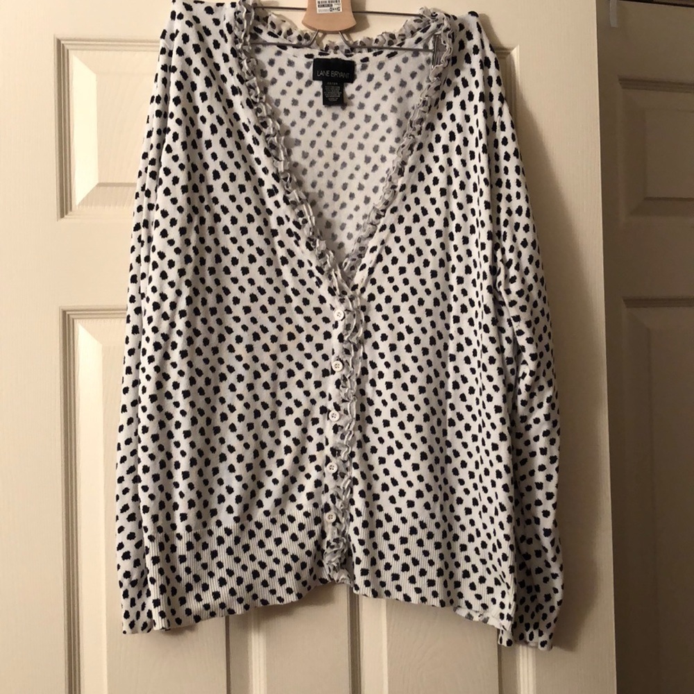Animal print cardigan